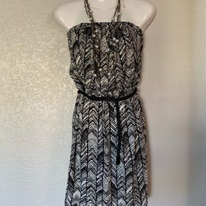 Strapless summer dress L